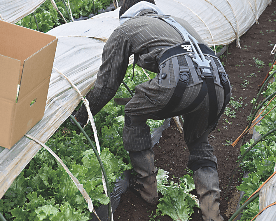 exoesqueleto en agricultura